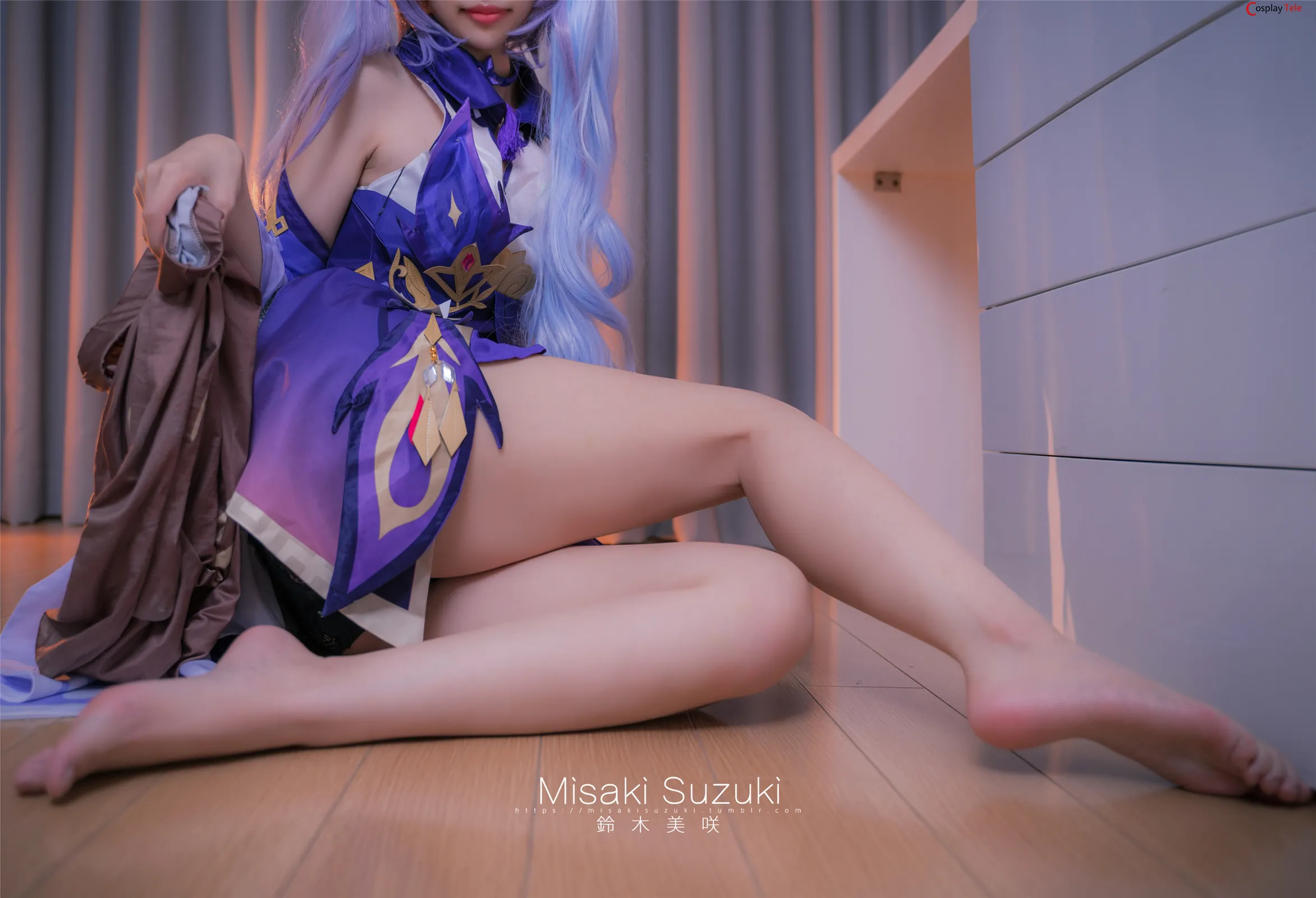 铃木美咲 (Misaki Suzuki) cosplay Keqing – Genshin Impact “70 photos and 1 video”