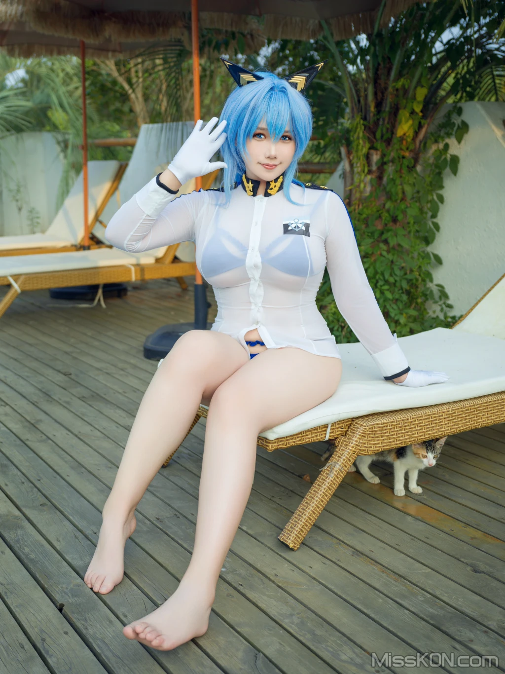 Coser@麻花麻花酱: 海伦泳装 (21 photos + 1 video)